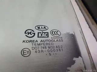 834102F010 Hyundai-Kia Стекло двери задней левой Kia Cerato 1 Арт E52424214, вид 5