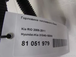 310401E000 Hyundai-Kia Горловина топливного бака Hyundai Verna Арт E81051979, вид 7