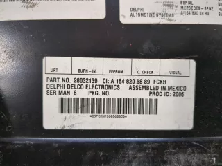 a1648205889 Блок радио Mercedes GL X164 Арт 20287192, вид 3