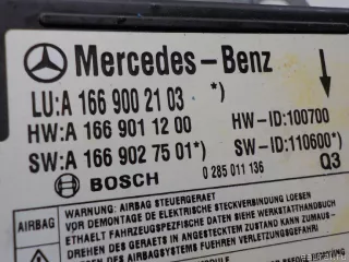 1669002103 Mercedes Benz Блок управления AIR BAG Mercedes ML/GLE W166 Арт E41225129, вид 5