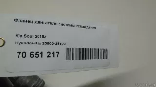 256002E100 Hyundai-Kia Фланец двигателя системы охлаждения Kia Carens 3 Арт E70651217, вид 8