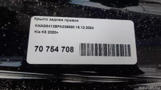  Крыло заднее правое Kia K5 3 Арт E70754708, вид 17