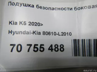 80610L2010 Hyundai-Kia Подушка безопасности боковая (в сиденье) Kia K5 3 Арт E70755488, вид 12