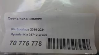 367102F300 Hyundai-Kia Свеча накала Kia Sorento 3 restailing Арт E70775778, вид 6