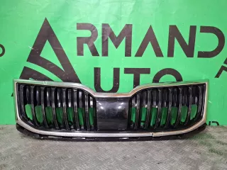 5E0853653C041, 5E0853653C, 8 решетка радиатора Skoda Octavia A7 Арт 347280RM, вид 4