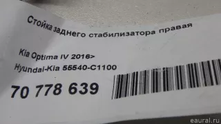 55540C1100 Hyundai-Kia Стойка заднего стабилизатора правая Kia Optima 4 Арт E70778639, вид 10