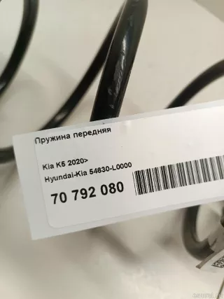 54630L0000 Hyundai-Kia Пружина передняя Kia K5 3 Арт E70792080, вид 5