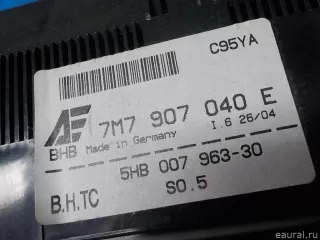 7M7907040E VAG Блок управления климатической установкой Seat Alhambra 1 restailing Арт E51153555, вид 6