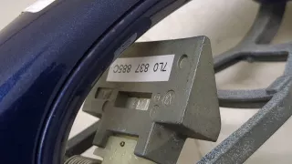  Ручка наружная передняя левая синяя Volkswagen Touareg 1 Арт 20297889, вид 2