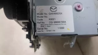 GAA466DSX Магнитола (аудио система) Mazda 6 2 Арт 20301844, вид 4