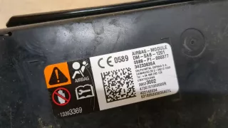 39023002 Подушка безопасности боковая (в сиденье) Opel Astra K Арт 20300878, вид 2