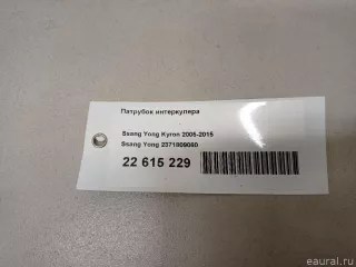 2371809060 Ssang Yong Патрубок интеркулера SsangYong Kyron Арт E22615229, вид 7