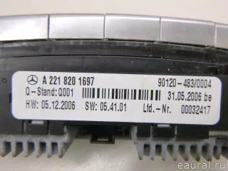 2218201697 Mercedes Benz Блок управления климатической установкой Mercedes S W221 Арт E84828329, вид 6