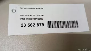 1T0867911G9B9 VAG Уплотнитель двери Volkswagen Touran 1 Арт E23562879, вид 9