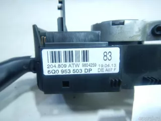 Переключатель подрулевой (стрекоза) Skoda Fabia 2 restailing 2013г. 6Q0953513AH9B9 VAG - Фото 7