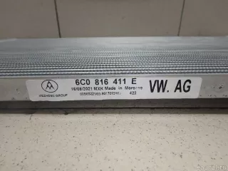 6C0816411E VAG Радиатор кондиционера (конденсер) Volkswagen Polo 6 Арт E95768032, вид 9