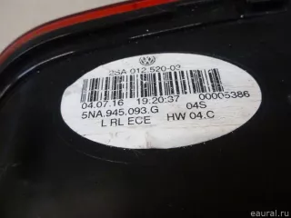 5NA945093G VAG Фонарь задний внутренний левый Volkswagen Tiguan 2 Арт E100408344, вид 7