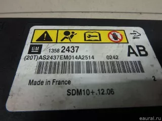 13582437 GM Блок AirBag Opel Astra J Арт E95469177, вид 2
