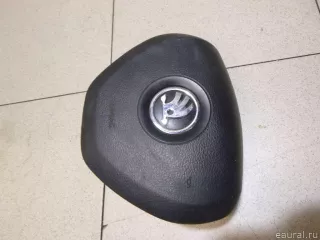 5E08802011QB VAG Подушка безопасности в рулевое колесо Skoda Fabia 2 restailing Арт E100562705, вид 2