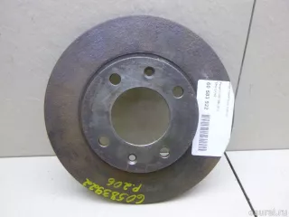 DF2581 TRW Диск тормозной задний Peugeot 206 2 Арт E60583922, вид 1