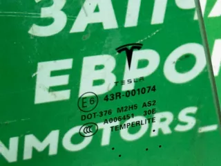  Стекло двери задней правой Tesla model S Арт 2000000049208, вид 2