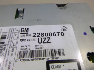 22800670 GM Магнитола (аудио система) Opel Zafira C Арт E14616532, вид 5
