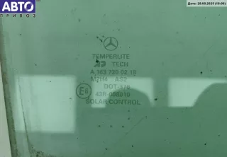  Стекло двери передней правой Mercedes ML W163 Арт 55092966, вид 2