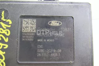 D2BZ2C405B Блок ABS (насос) Ford Fiesta 6 Арт AM23743406, вид 2