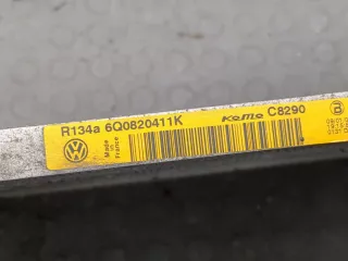 6Q0820411K Радиатор кондиционера  Skoda Fabia 2 Арт 8802453, вид 3
