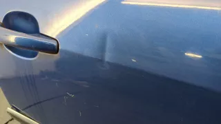 9004X6,9004AQ Дверь передняя правая синяя Peugeot 407 Арт 20165100, вид 5