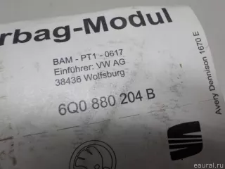 6Q0880204B VAG Подушка безопасности пассажира Skoda Fabia 1 Арт E81085503, вид 4