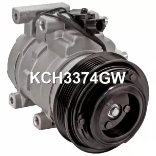977014L000,P300133160,8FK351272111,977014L000,KCH3374BZ,KCH3374GW,KCH3374LN,KCH3374YU,KCH3374ZR,KCH3374ZS,KCH9374YU,KCH3374WA,89533,813374,501N10102Z Компрессор кондиционера Hyundai Solaris 1 Арт А2222708792-11, вид 1