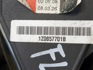 1Z0857701CHCP Ремень безопасности передний левый Skoda Octavia A5 restailing Арт 9244610, вид 3