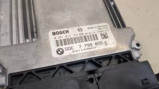 Блок управления двигателем BMW 5 E60/E61 2006г. 7799855,0261012754 - Фото 4