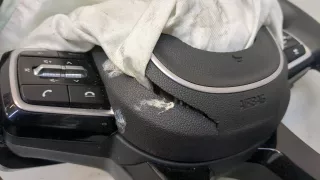 80100P2100WK Подушка безопасности водителя Kia Sorento 4 Арт 11362634, вид 3
