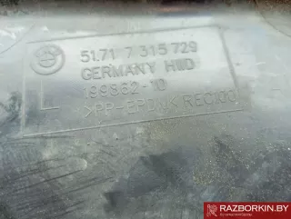 51717315729,7315729 Защита арок передняя левая (подкрылок) BMW 3 G20/G21 Арт 36316, вид 4