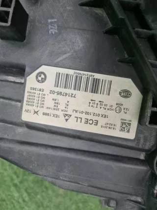 63117419633 Битая Фара левая BMW 3 F30/F31/GT F34 Арт 0000007762574, вид 16