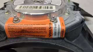 30817946 Подушка безопасности водителя Volvo V40 1 Арт 9333105, вид 3