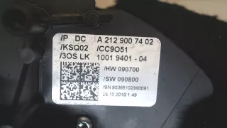 2129007402 Переключатель подрулевой (стрекоза) Mercedes E W212 Арт 8016718, вид 3