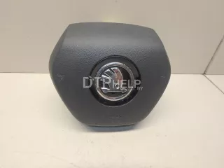 5E3880201AAIZY Подушка безопасности в рулевое колесо Skoda Octavia A8 Арт AM95759507, вид 1