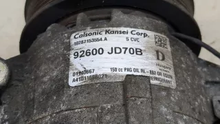 92600JD70B Компрессор кондиционера Nissan Qashqai 1  Арт 9283936, вид 5