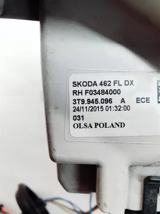 3T9945096A Фонарь задний правый Skoda Superb 3 Арт AL13911943705, вид 6