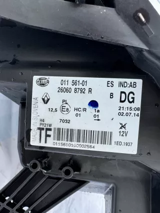 260608792R,260600966R Фара передняя (комплект) Renault Twingo 3 Арт AL15326209337, вид 5