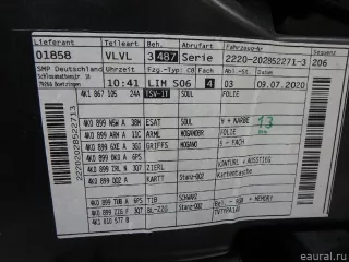 4K1867103ACWFA VAG Обшивка двери передней левой Audi A6 C8 (S6,RS6) Арт E95721194, вид 12
