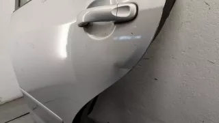 5M0833105B Дверь задняя левая серебристая Volkswagen Golf PLUS 1 Арт 20344899, вид 3