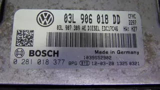 03L906018DD Блок управления двигателем Volkswagen Caddy 3 Арт AL14157292475, вид 2