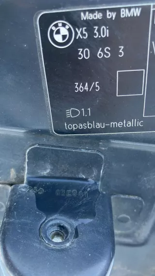 11227143069 Капот BMW X5 E53 Арт AL14783092916, вид 8