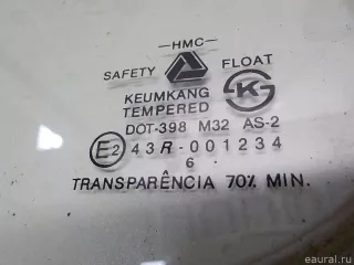 8341729020 Hyundai-Kia Стекло двери задней левой (форточка) Hyundai Lantra 2 Арт E52371313, вид 5