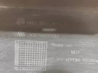 6RU807421DGRU, 6RU807421D, 4 бампер фольксваген, фольцваген поло Volkswagen Polo 5 Арт AR305998, вид 12