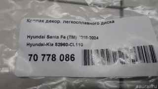 52960CL110 Hyundai-Kia Колпак декор. легкосплавного диска Hyundai Santa FE 4 (TM) restailing Арт E70778086, вид 6